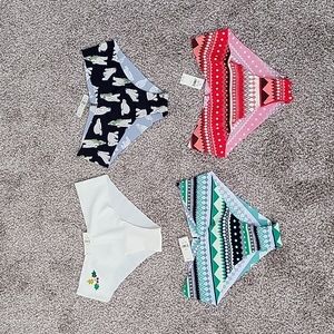NTW 4 aerie cheeky smoothez undies. Size S.